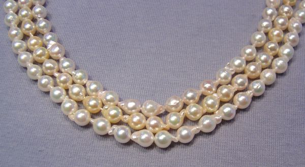 5.5-6mm Baroque Akoya Pearl Strands
