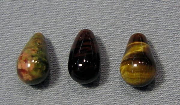 Drops Half-Drilled - 6x10mm