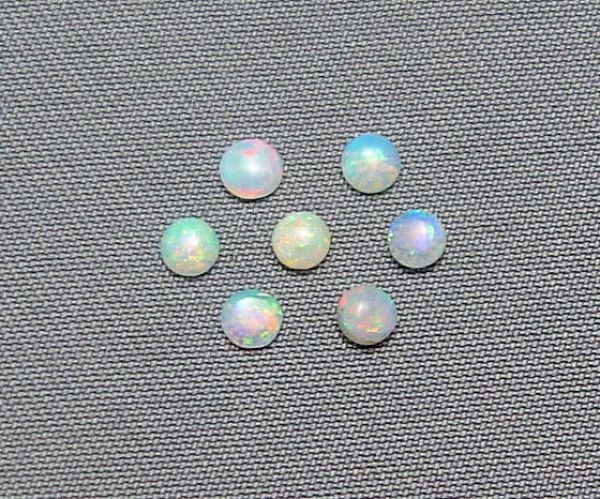 2.75mm Opal Round Cabochons @ $20.00/ct.