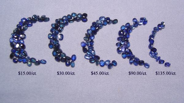 4.5mm Long Sapphires