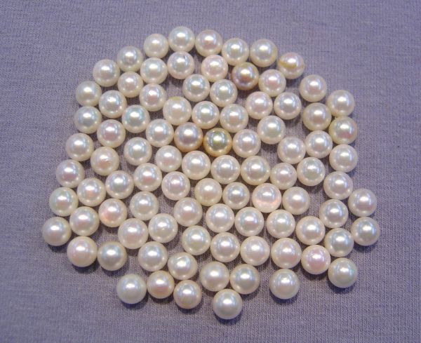 Undrilled Japanese Akoya Pearls