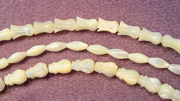 Mother-of-Pearl Bead Strands