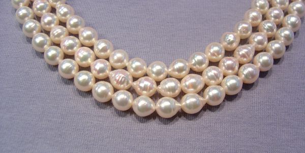 7-7.5mm Baroque Japanese Pearls
