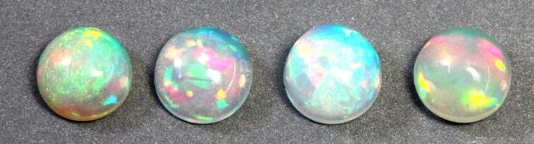 Ethiopian Opal Round Cabochons, 6mm - Select Grade