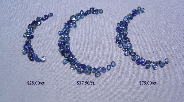 2x3mm Faceted Ovals