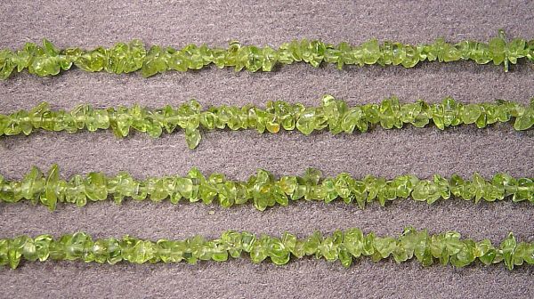 Peridot Chips Strands