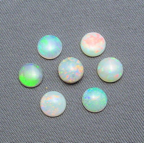 Opal Round Cabochons, @$60.00/ct. - 5.5mm