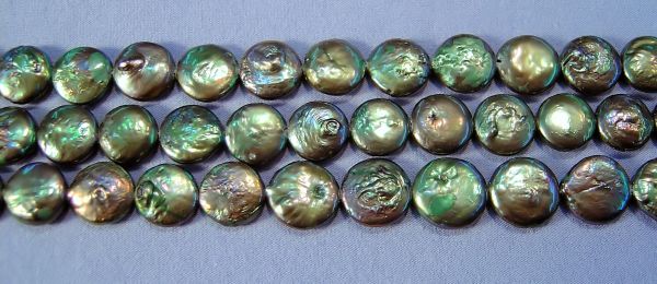 12-14mm round coins pearls