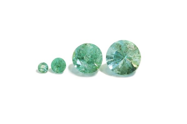Diamond-cut Emeralds - Regular Grade