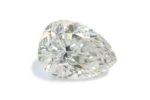 Pear-shaped Diamond - 0.35 ct.