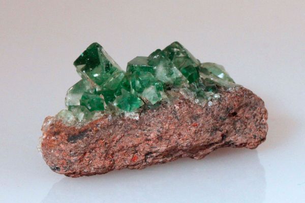 Gem Fluorite Crystal Cluster
