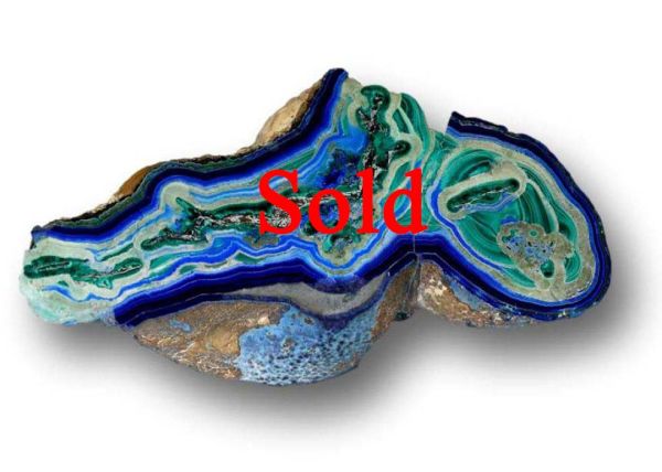 Azurite-Malachite Specimen, 84 grams