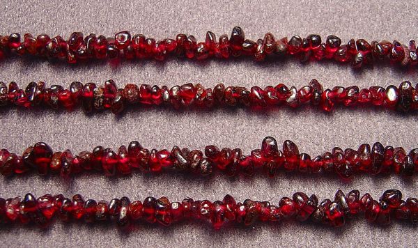Garnet Chip Strands