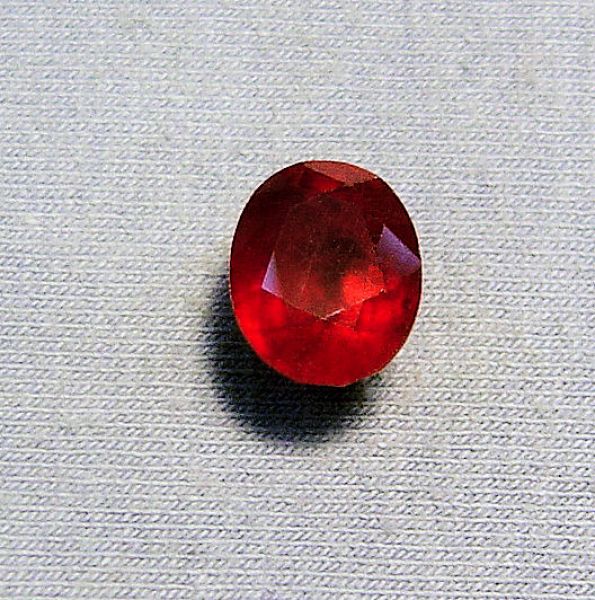 $39.50 Carat: Oval Ruby - 6.33 cts.