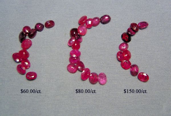 5x6mm Faceted Oval Ruby