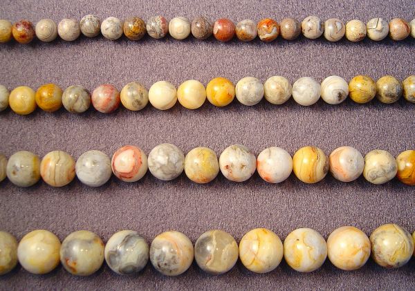 Crazy Lace Agate Beads