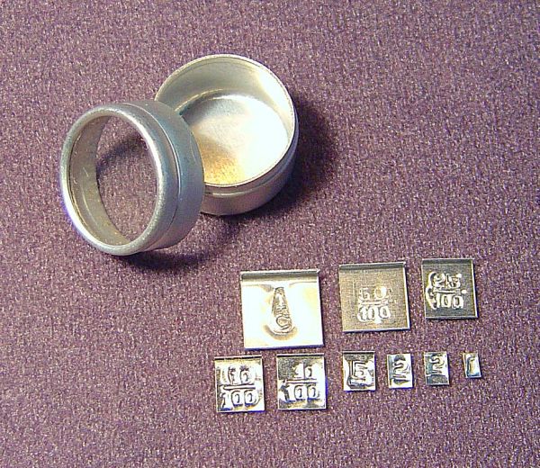 Diamond Weights - Small Set