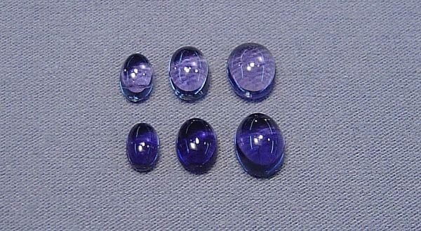 Oval Iolite Cabochons
