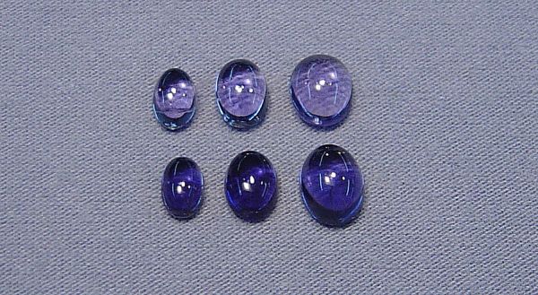 Iolite Oval Cabochons