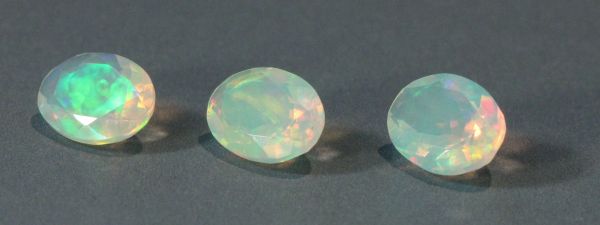 6x8mm Faceted Oval Opals