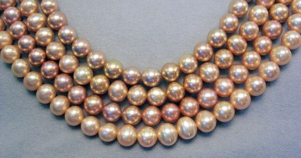 8-8.5mm Rounded Pearls 