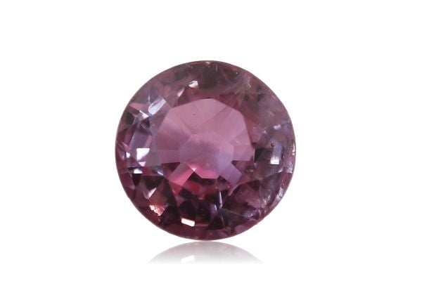 5mm faceted pink sapphire
