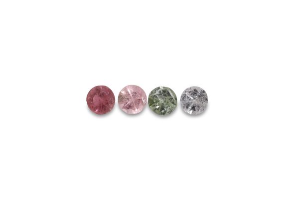 Wholesale Tourmaline 2.5mm Faceted Rounds
