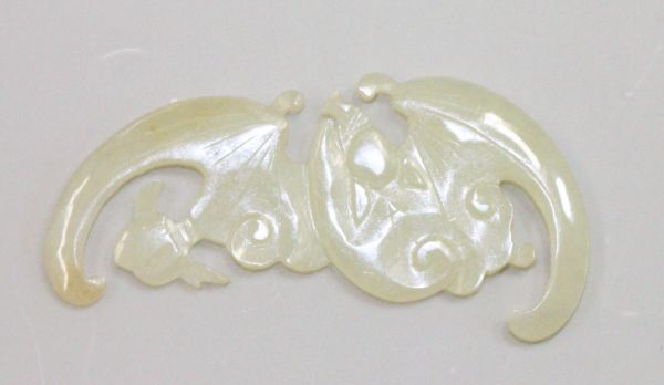 Antique Nephrite Fancy Bats @ $75.00