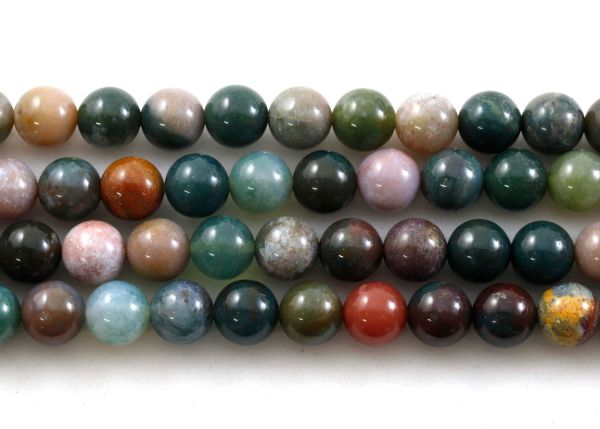 Fancy Jasper Round Bead Strands