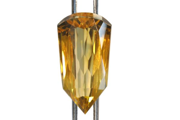 Citrine Fantasy Hand-Cut, 21.22 cts. - 12.8x24.4mm