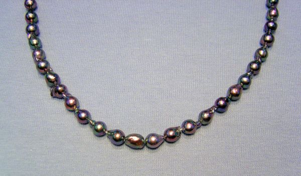 5-5.5mm Peacock akoya Pearl strands