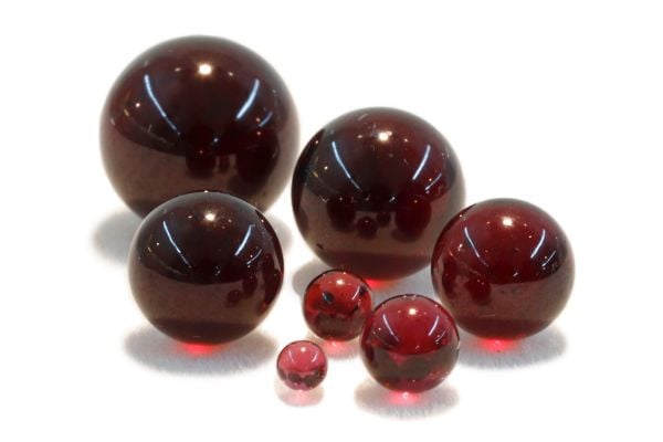 garnet spheres