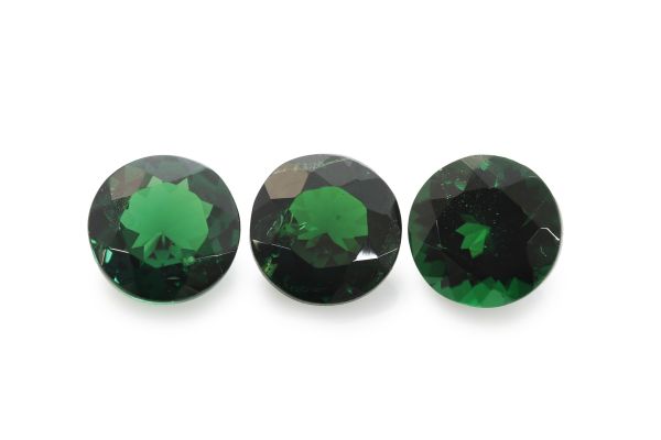 Tsavorite Garnet Faceted Round - Gem Grade