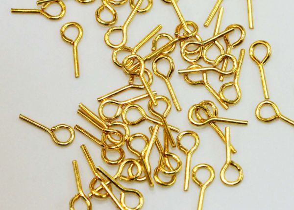 Gold-plated simple pegs
