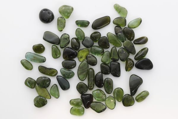 green tumbled tourmaline