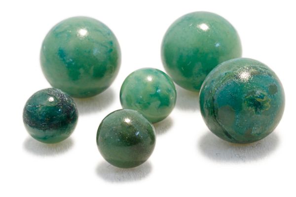 Grossularite Garnet Spheres