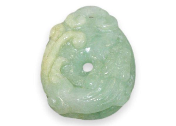 Jadeite Dragon on Coin