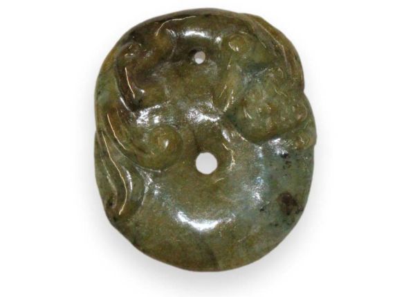 Jadeite Dragon on Coin
