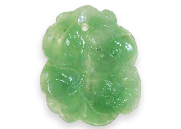 Translucent Jadeite Floral Pendant