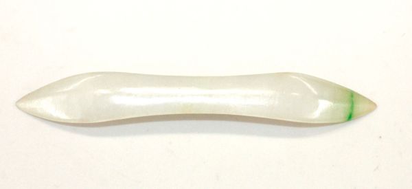 Natural Jadeite Antique Hand-Carved Hairpin