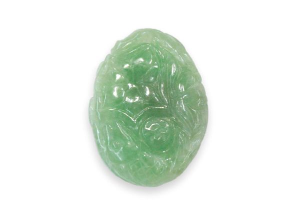Jadeite Pendant Fish and Lotus Pod