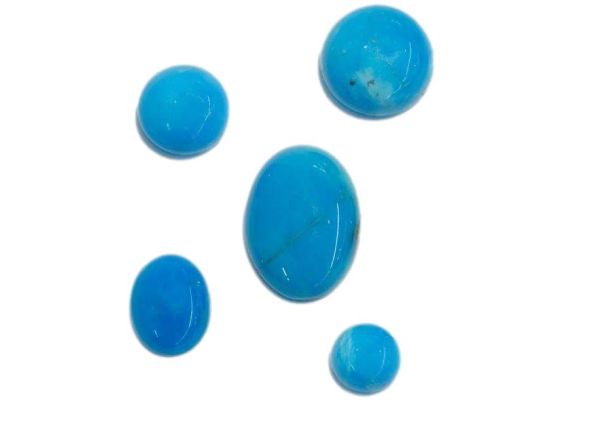 Kingman Turquoise Cabochons
