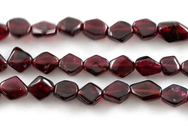 Garnet Kite Bead Strands