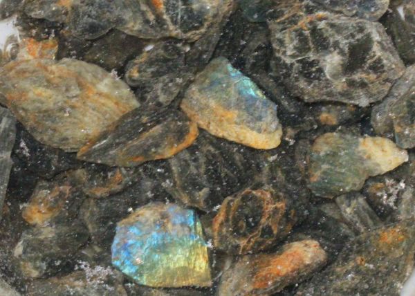 Labradorite Rough, 8 Ounces