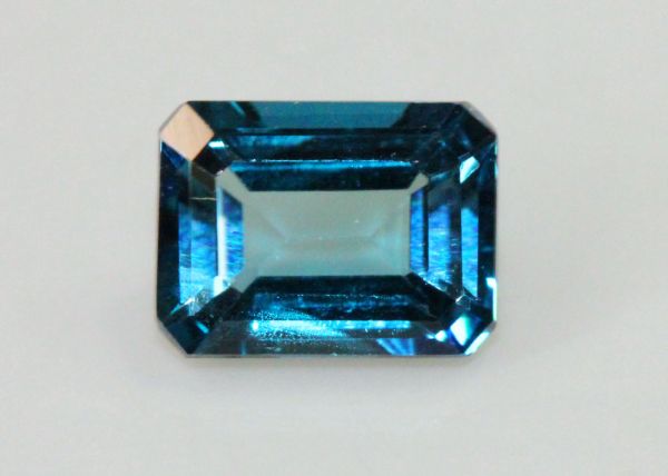 London Blue Topaz Faceted Octagons