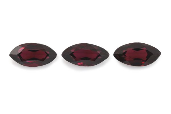 Almandine Garnet Faceted Marquise