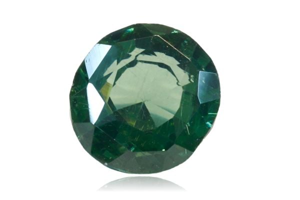 natural green zircon