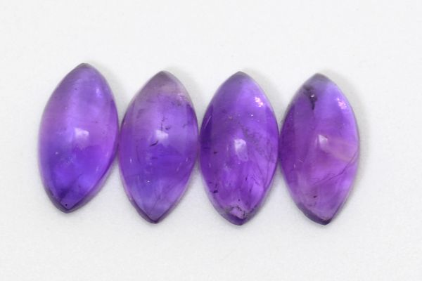 Navette Amethyst Cabochon