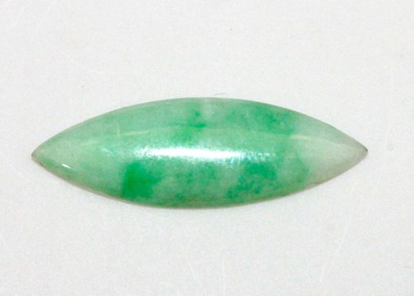 Natural Jadeite Navette Cabochon, 4.58 cts. - 7.8x14mm