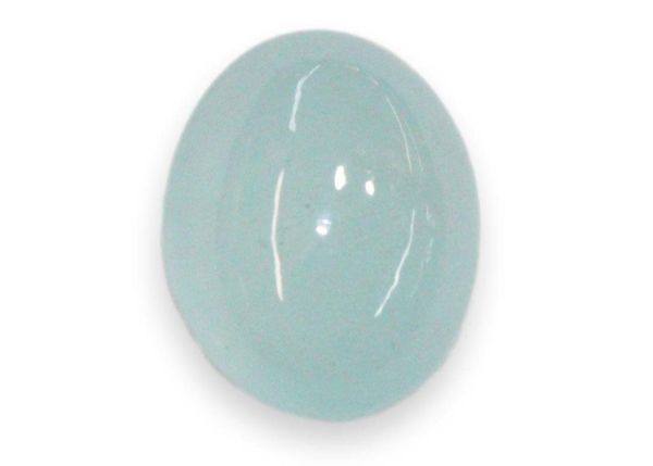 Aqua Oval Cabochon - 4.42 cts.